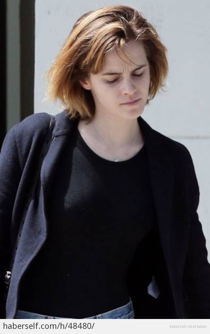 Emma Watson�un Makyajsız Hali Görenleri Kendisine Tekrar Aşık Etti